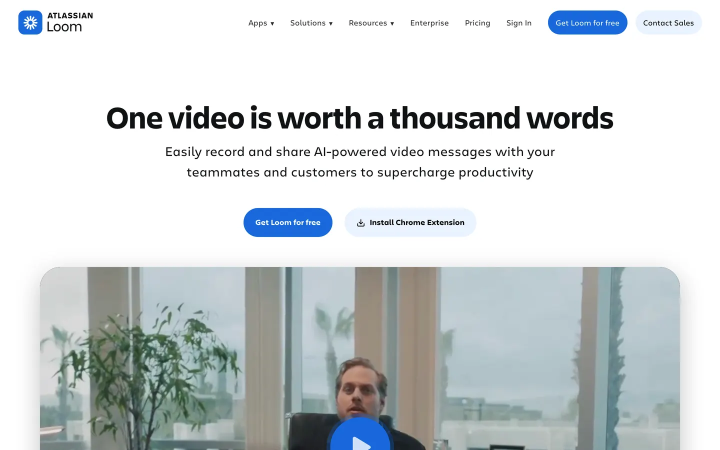 Loom's website